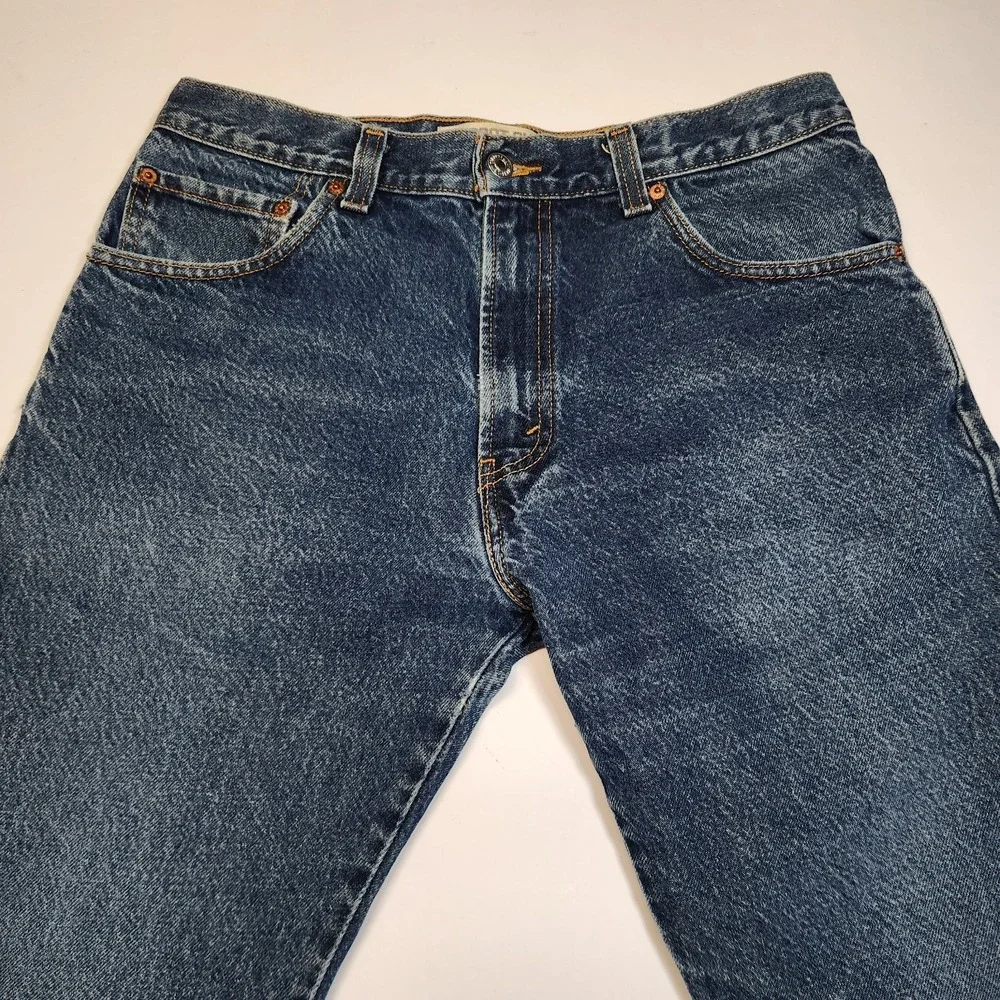 Levi's 517 Boot Cut Jeans Tag 33x32 Fits 32x31 Medium Wash Cotton 2009 Mexico